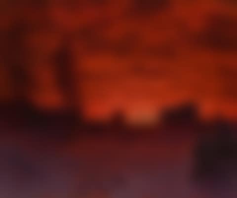 SUNSET OVER A SNOWY LANDSCAPE (preview)