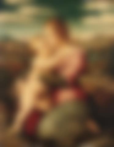 The Madonna and Child with a view to the city of Florence beyond (preview)