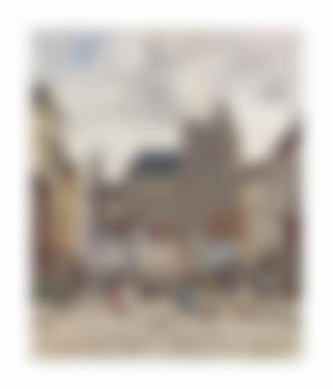 Abbeville. Rue et Église Saint-Vulfran (preview)