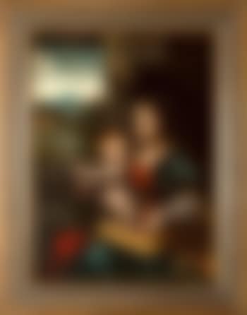 Vierge à l'Enfant aux cerises (preview)