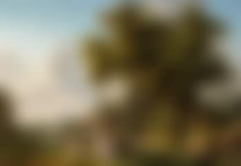 Two landscapes with Nymphs bathing (preview)