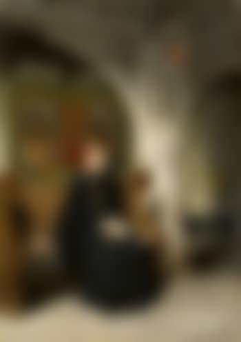 A girl in a church (preview)