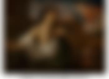 Daniel in the Lion's Den with an angel bearing the prophet Habakkuk (preview)