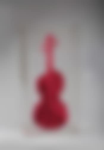 Hommage à Yves Klein (violon découpé, rose) (preview)