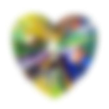 Heart Spin Painting (Created at Damien Hirst Spin Workshop) (preview)
