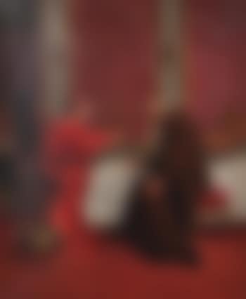 An Elegant Interior, with a Bishop and a Monk, Opening a Bottle of Champagne , (preview)
