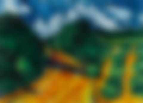 LANDSCHAFT MIT PFERD UND REITER (LANDSCAPE WITH HORSE AND RIDER) (preview)