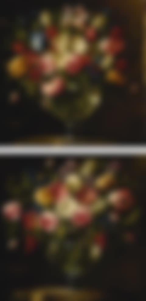 A PAIR OF STILL LIFES OF ROSES, VARIEGATED TULIPS, PEONIES AND OTHER FLOWERS IN CRYSTAL VASES (preview)