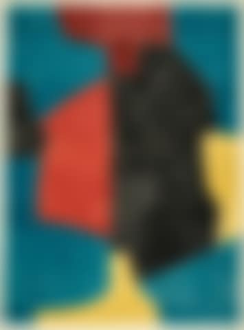 Composition rouge, bleue, jaune et noire (preview)
