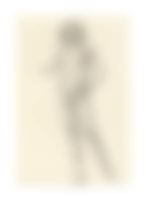 Study of the figure of Love, for 'Romaunt of the Rose' (recto), with a figure study for Franchise (verso) (preview)