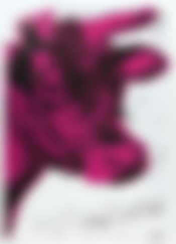 Two-sided proof: cow (wallpapaer, La Biennale) (preview)