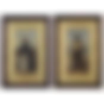 Man and woman in a cotton field , (preview)