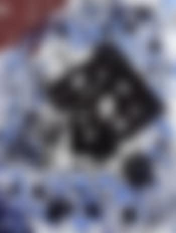 Untitled (abstract in black and blue) , (preview)
