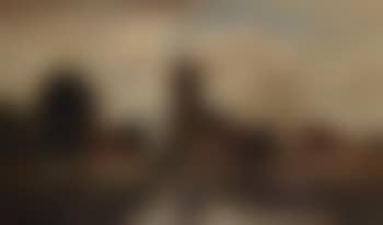 Paysage au moulin, a river landscape , (preview)
