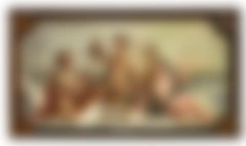 Cherubs in an allegory of autumn and winter (preview)