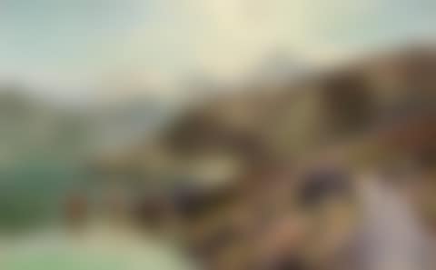 Cattle watering near Snowdonia (preview)