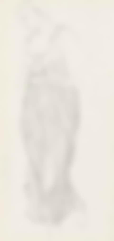 Study for 'The Golden Stairs': Frances Graham at the foot of the stairs (preview)