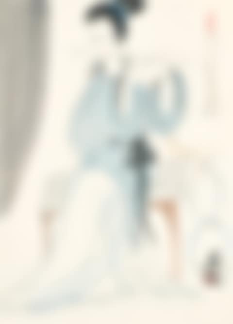 LADY PLAYING FLUTE (preview)