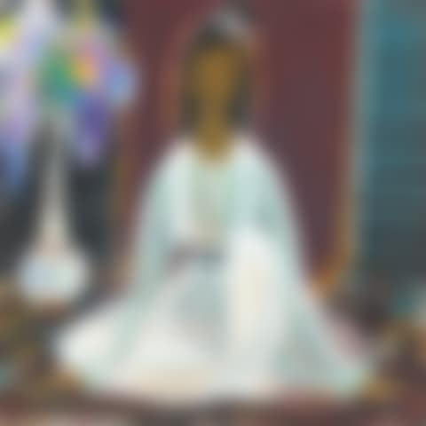 LADY WITH A VASE OF FLOWERS (preview)