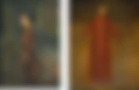 LADY IN RED; LADY IN WOODLAND (preview)