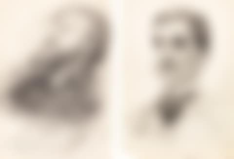 PORTRAIT OF CHARLES FITZGERALD; PORTRAIT OF W. KAVANAGH (preview)