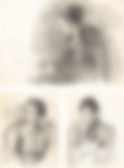 THREE SKETCHES OF LADIES (preview)