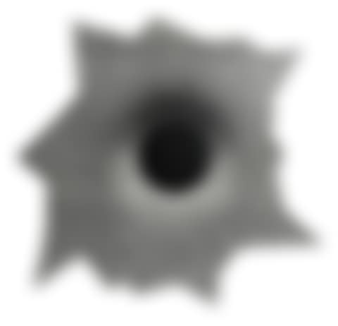 OUTDOOR SCULPTURE (BULLETHOLE #1) (preview)