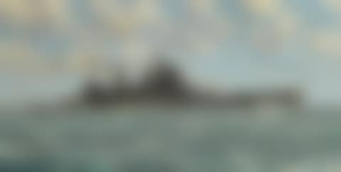H.M.S. Howe steaming at speed in open water (preview)