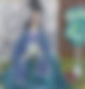 Lady Holding Flower (preview)