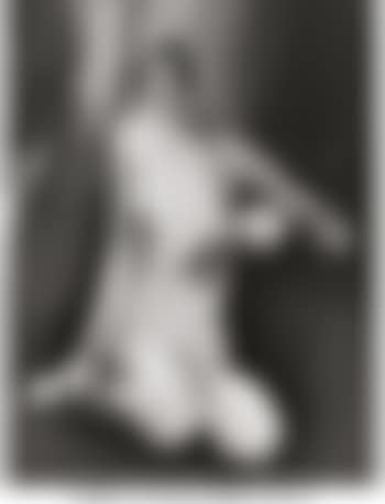20th St. West, NY; Washington Square, NY; Distortion 24 (Nude on Bent Knees) ,
1933
-
1961
,
Printed
1984 (preview)