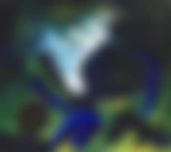 Blå figur i rum med dyr (Blue Figure in Space with Animals) ,
1943 (preview)