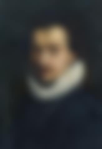 Portrait of a gentleman, bust-length, in black costume and a white ruff (preview)