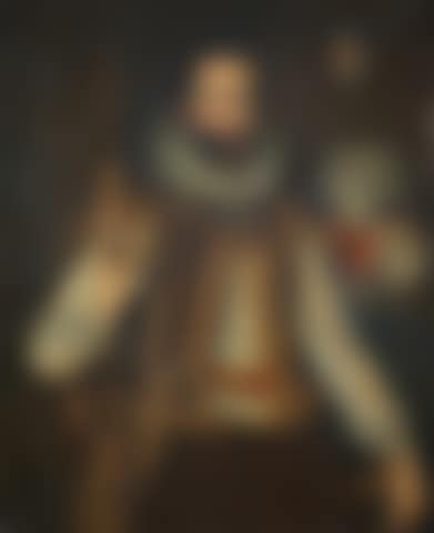 Portrait of a gentleman, half-length, in ceremonial costume (preview)