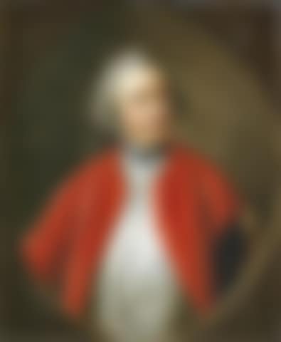Portrait of a gentleman, traditionally identified as Captain Cook, half-length, in a red coat (preview)