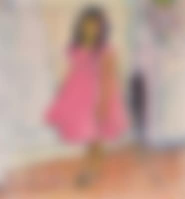 Greti in rotem Kleid (preview)