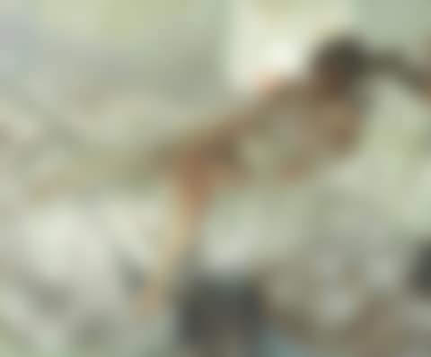 Nude on a bed, morning' (preview)