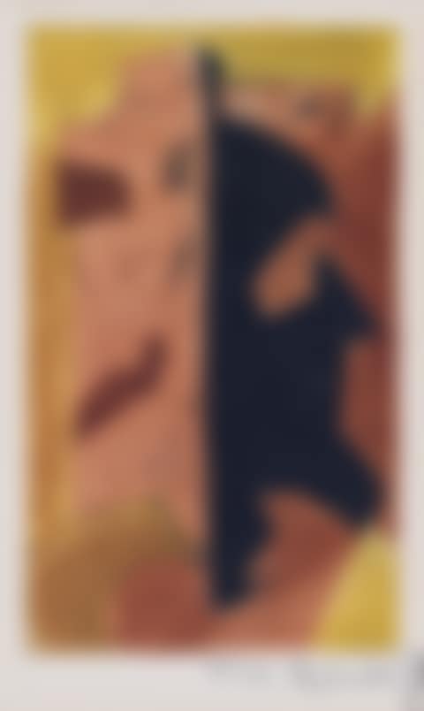 Composition Orange, Rouge Et Noire (preview)