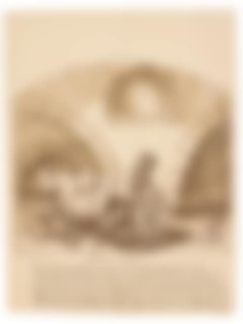 MAN WRESTLING A LION  (preview)