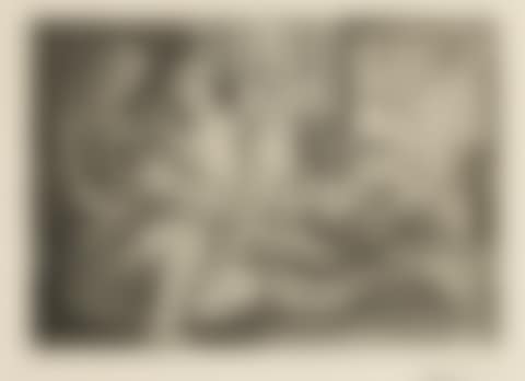 QUATRE FEMMES NUES ET TÊTE SCULPTÉE (B. 219; BA. 424) (preview)