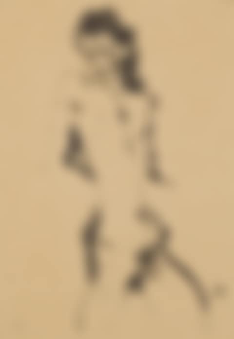 MALE NUDE (SELF PORTRAIT) I (KALLIR 1) (preview)