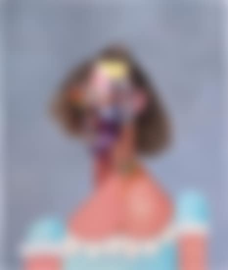 Young Girl with Blue Dress (preview)