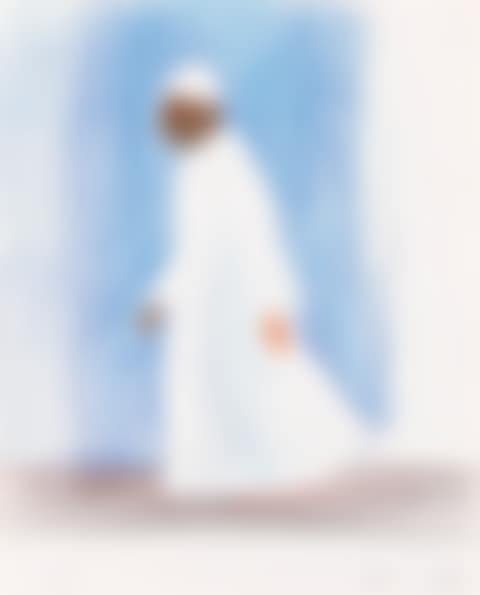 MAN IN ARAB DRESS, CAIRO (preview)