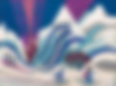 SCHNEEBERGE MIT SKILÄUFERN (preview)