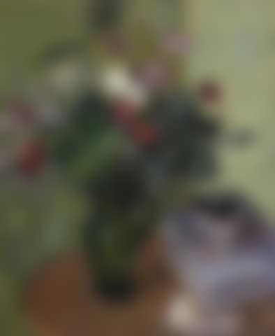 Still Life, Flowers and Pipe (preview)