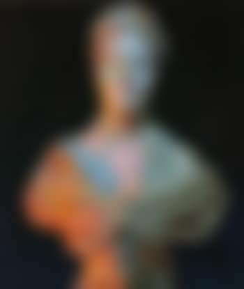 “Kejserinde Friedrich. Efter en Gipsbuste set forfra i Lampelys”. Empress Friedrich. After a plaster bust seen from the front in lamplight ,
1901 (preview)
