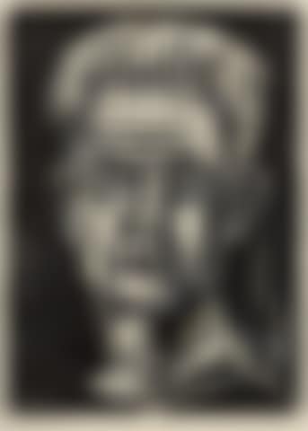 Portrait of Gerhard Marcks; Pensive (preview)