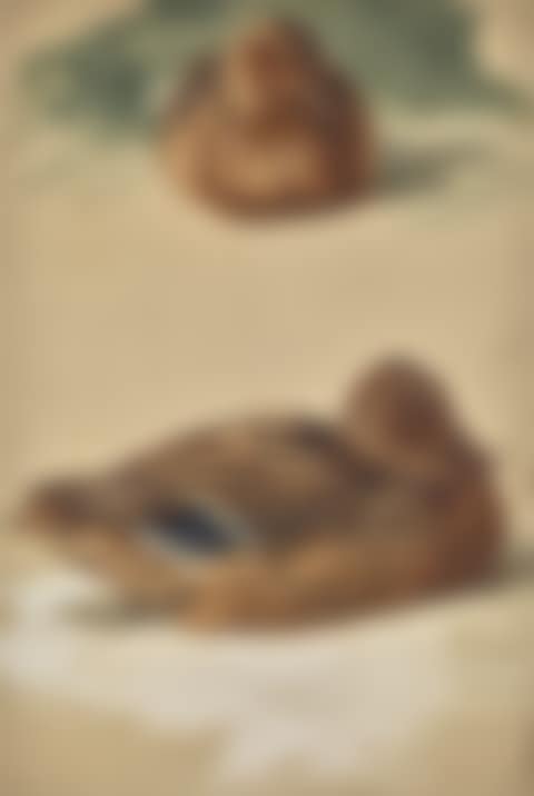 TWO STUDIES OF A FEMALE MALLARD (preview)