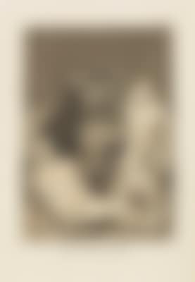 Los Chinchillas, plate 50 from: Los Caprichos (preview)