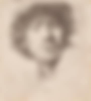 Self Portrait in a Cap, wide-eyed and open-mouthed (preview)