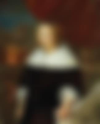 Portrait of a lady near a balustrade (preview)